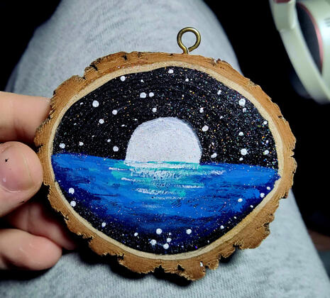 Hand-painted Landscape 1