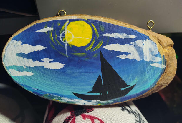 Hand-painted Landscape 3