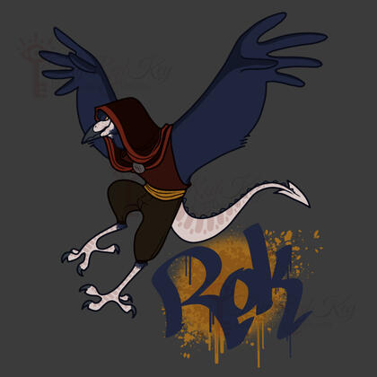 Rok Merla; a character for a TTRPG game. Rok Merla; a character for a TTRPG game.