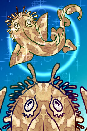 Wobbegong; a shark piece for Swim On 7 Wobbegong; a shark piece for Swim On 7