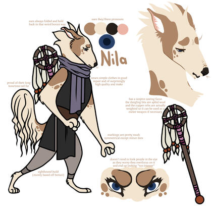 Nila, a character from a story I am working on