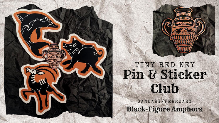 Canva Advertisement: Pin & Sticker Club